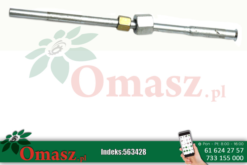 Rurka hydrauliczna wariatora jazdy Claas Corsar 755035