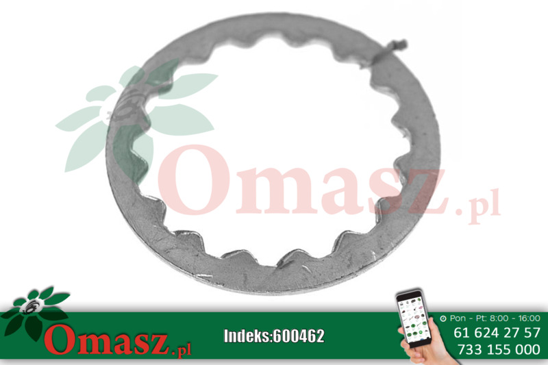 Pierścień oporowy II 2,5mm bębna hamulcowego Ursus C-4011, Zetor 50/42-618/0