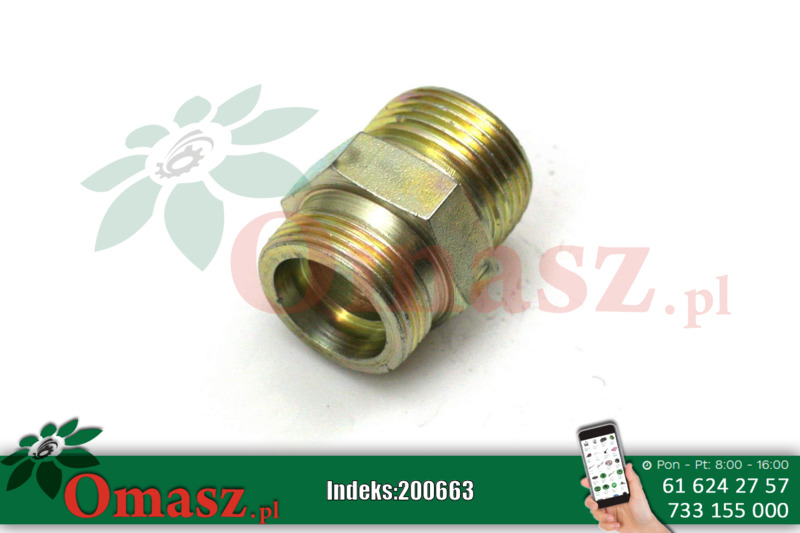 Złącze hydrauliczne BB 33/33x2 (1*33*2)