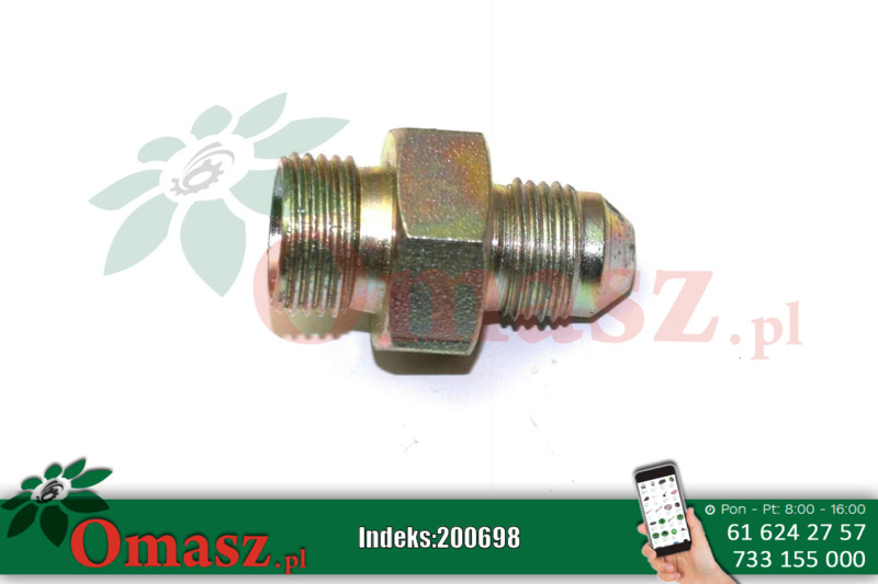 Złącze hydrauliczne UNF JIC BB 15,87/18*1,5