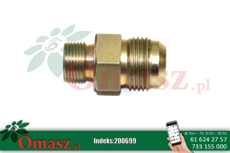 Złącze hydrauliczne UNF JIC BB 15,87/22*1,5