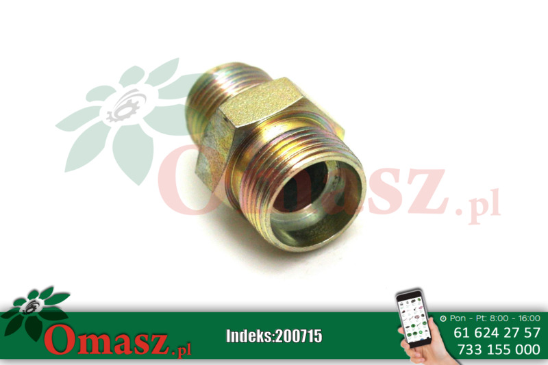 Złącze hydrauliczne UNF JIC BB 19,05/22*1,5