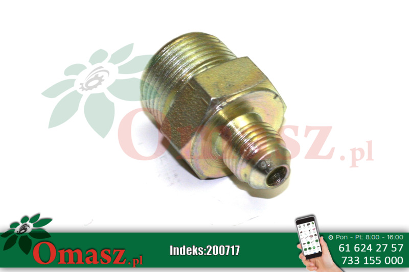 Złącze hydrauliczne UNF JIC BB 12,7/22*1,5