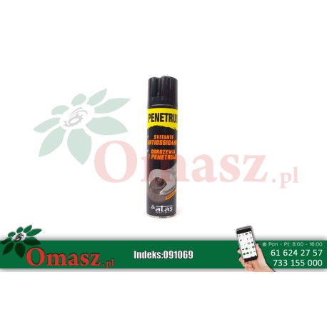 Odrdzewiacz środek penetrujący Penetrus 400ml 091069 Odrdzewiacz środek penetrujący Penetrus 400ml omasz.pl