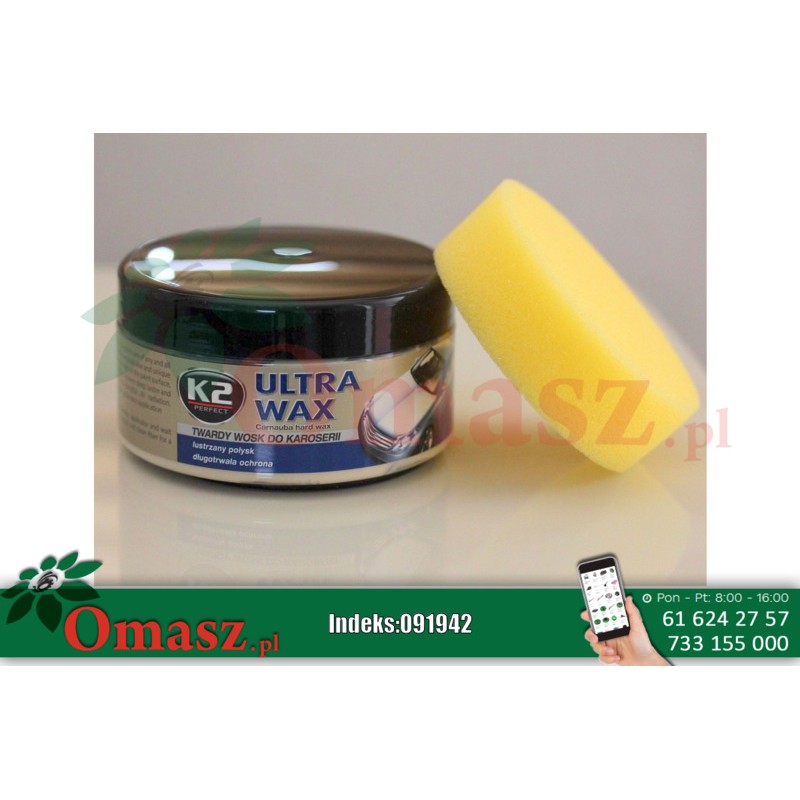 K2 ULTRA WAX Pasta do lakieru z woskiem 250g K2K073
