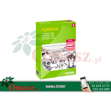 Lep taśma na muchy - wkład FlyMaster 400m 251687 Lep taśma na muchy - wkład FlyMaster 400m omasz.pl