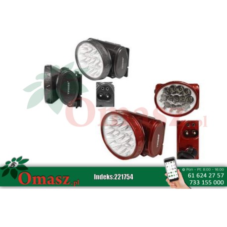 Latarka czołowa 13 LED ładowalna 221754 Latarka czołowa 13 LED ładowalna omasz.pl