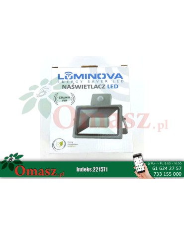 Naświetlacz LED 10W/ 230V z czujnikiem ruchu