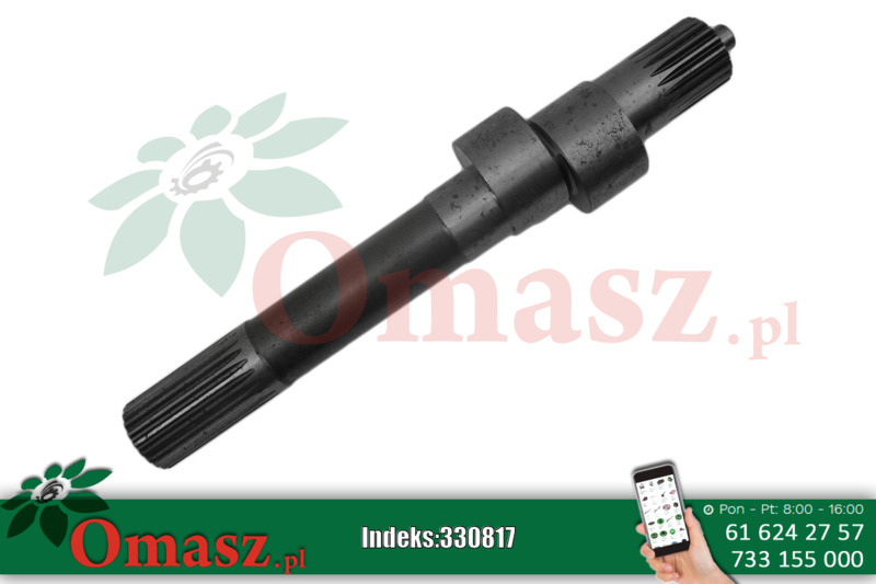 Wałek pompy hydraulicznej MF 1868544M92