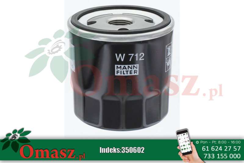 Filtr oleju hydraulicznego W712