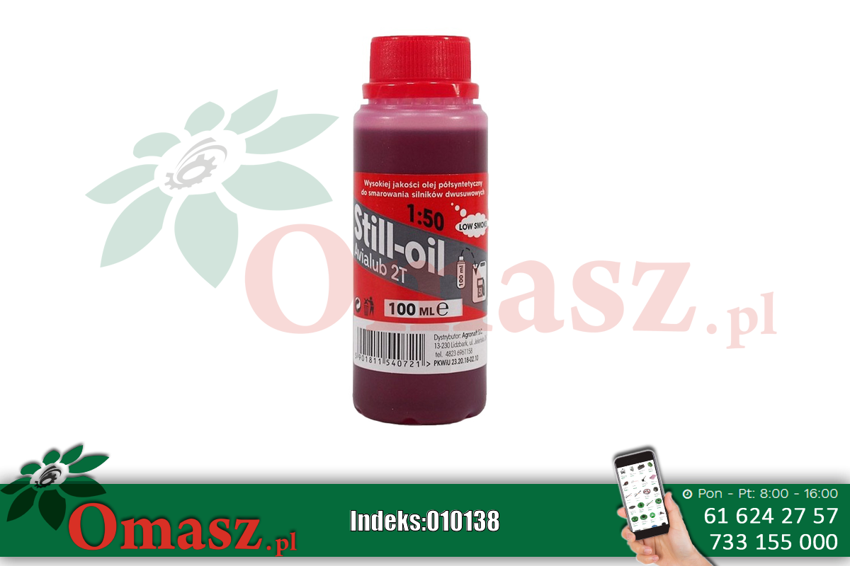 Olej Still-Oil 2T 100ML 0,1l czerwony