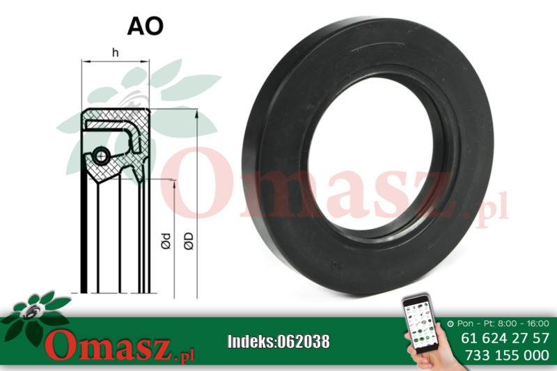 Pierścień uszczelniający AO 65* 85*10 Corteco