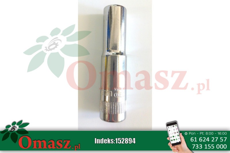 Klucz nasadowy 1/4' 7mm Sata długi S11404