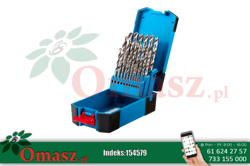 SCHMITH Komplet Wierteł Do Metalu HSS 25szt. SQWM-02