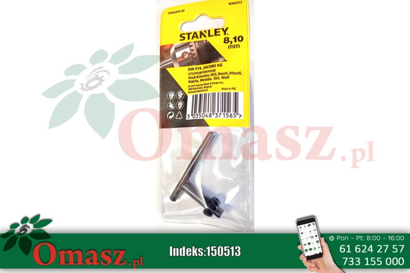 Klucz uchwytu wiertarki 10mm Stanley N-97-005