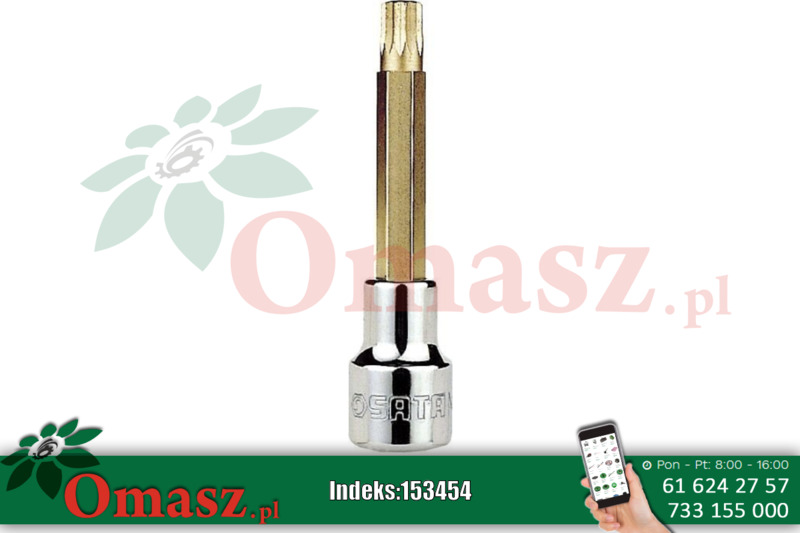 Klucz nasadowy 1/2' M 5 bit spline Sata S25801