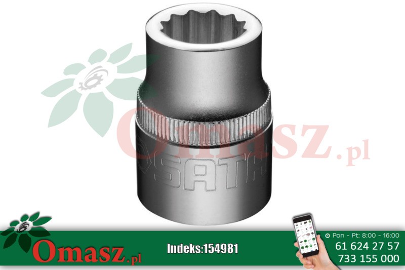 Klucz nasadowy 3/4' 55mm 12-kątny Sata S16623