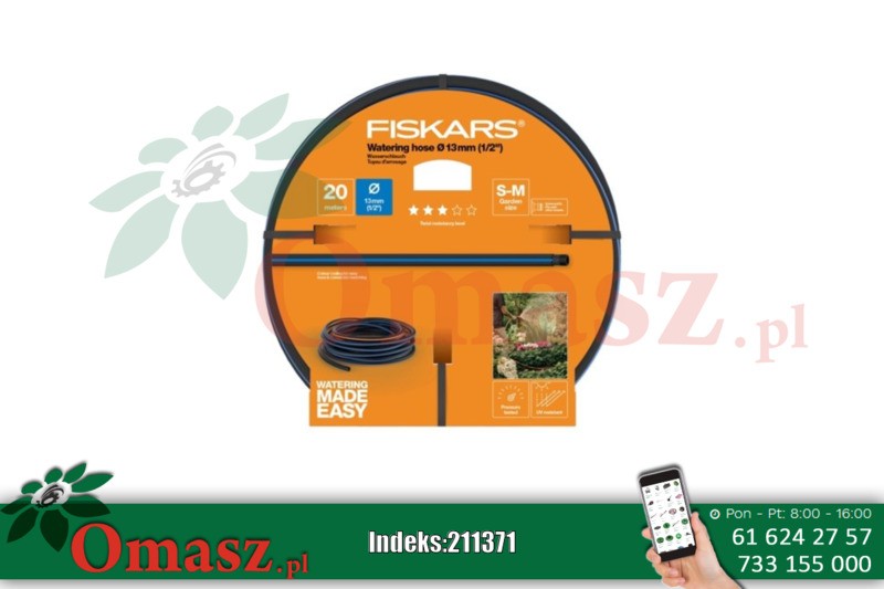 Wąż ogrodowy 1/2' a20m Fiskars Q3 1027102