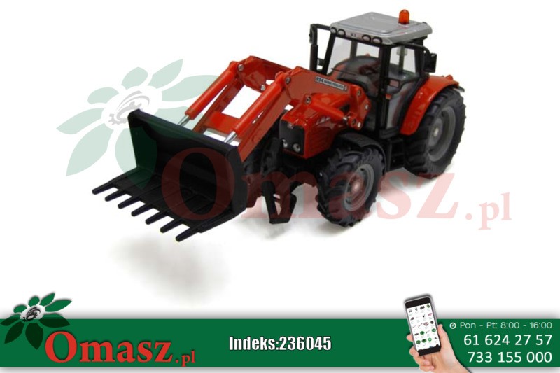 Zabawka Traktor MF 5455 ładowacz 6003653