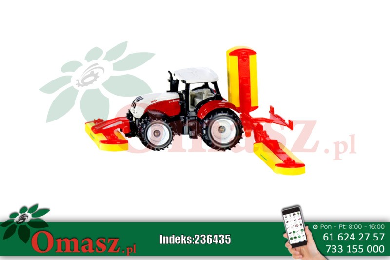 Zabawka - Traktor Siku Steyr z zestawem Pottinger 6001672