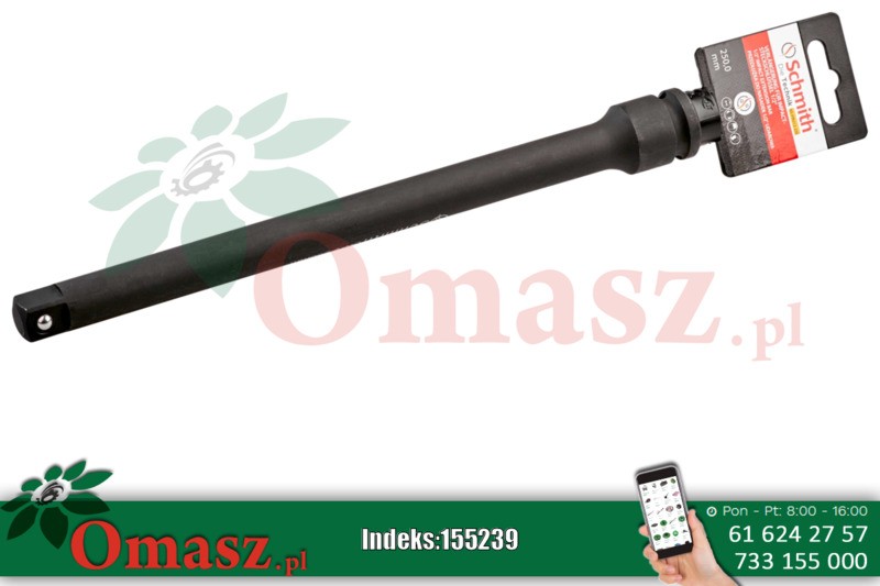 Przedłużka do nasadek 1/2' udarowa 250mm NS-PRU12-250 SCHMITH