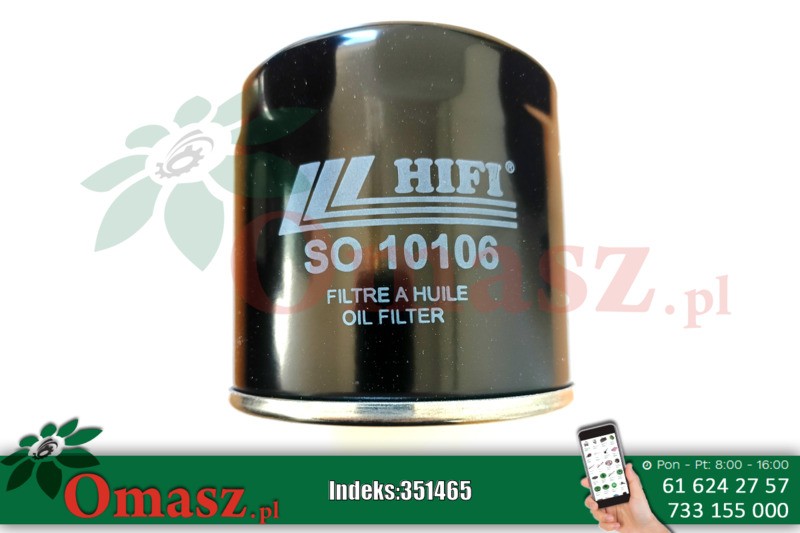 Filtr oleju silnika New Holland SO10106