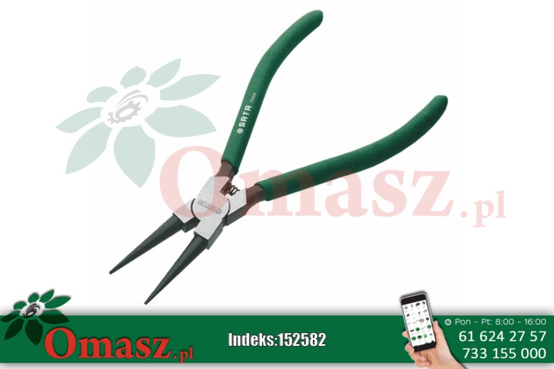 Szczypce 180mm wewnętrzne proste GL72004 Sata