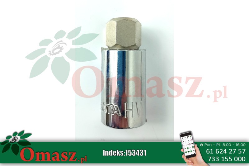 Klucz nasadowy 1/2' 17mm bit hex Sata S24209