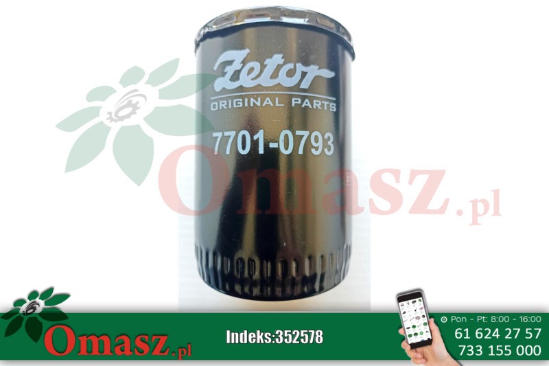 Filtr oleju silnikowego Zetor, John Deere 77010793