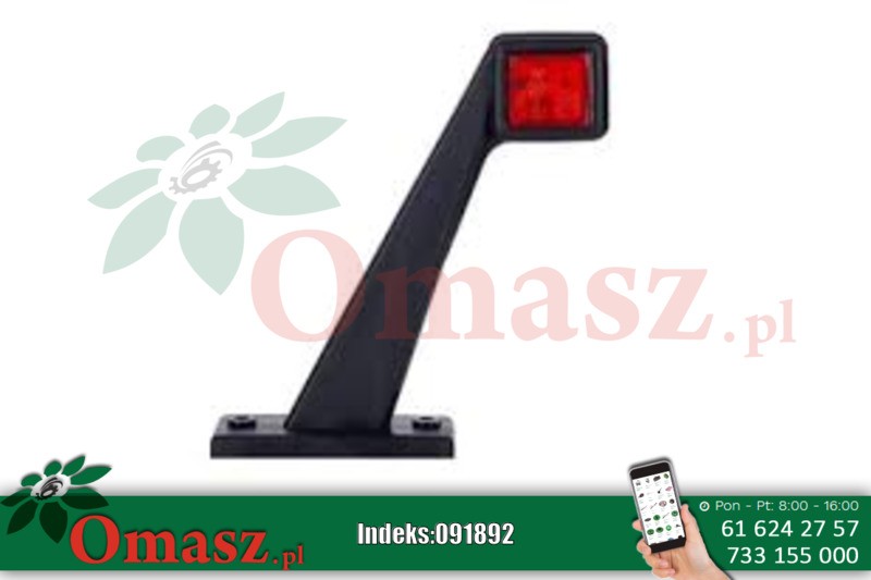 Lampa obrysowa diodowa B+CZ HOR442 12/24V