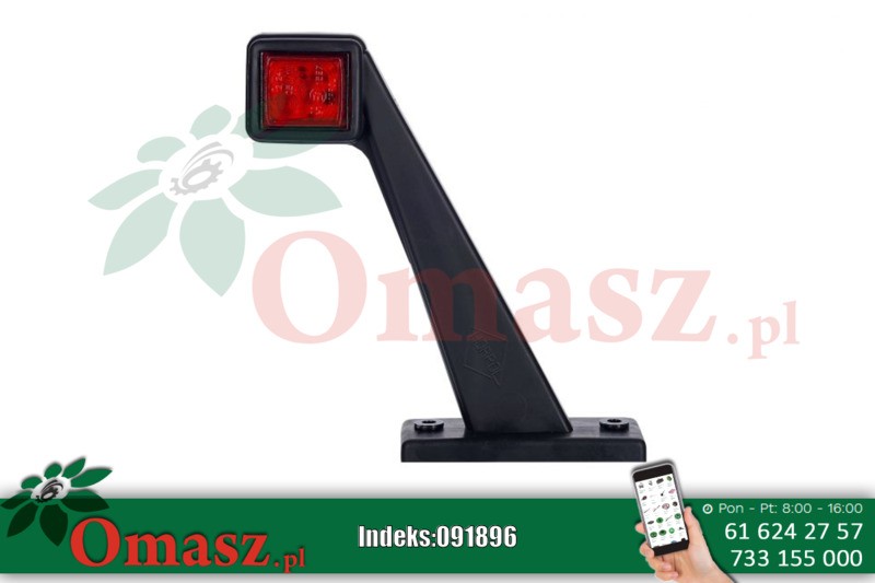 Lampa obrysowa diodowa B+CZ HOR442 12/24V