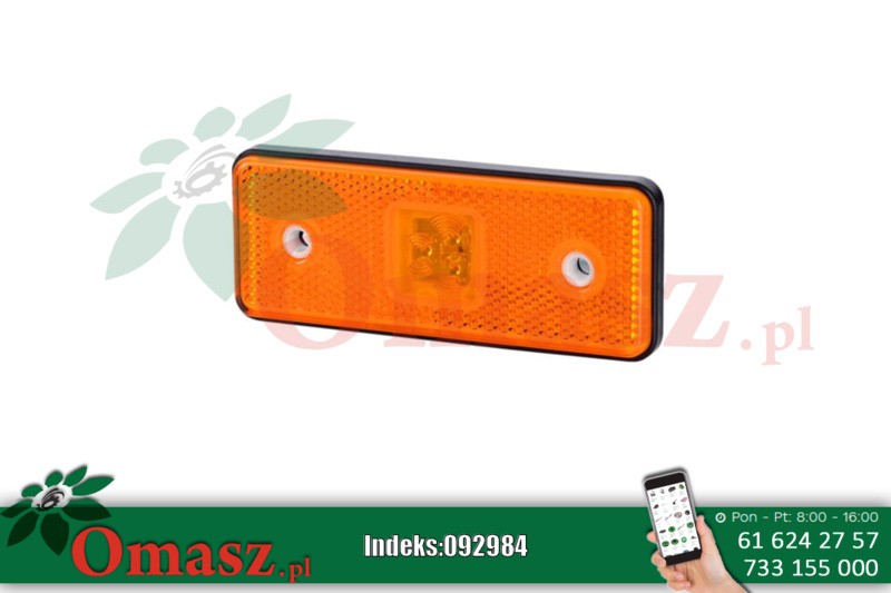 Lampa obrysowa pomarańczowa HOR-42