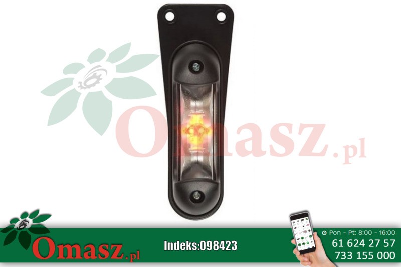 Lampa obrysowa diodowa B+CZ+Pom wisząca LD-2167