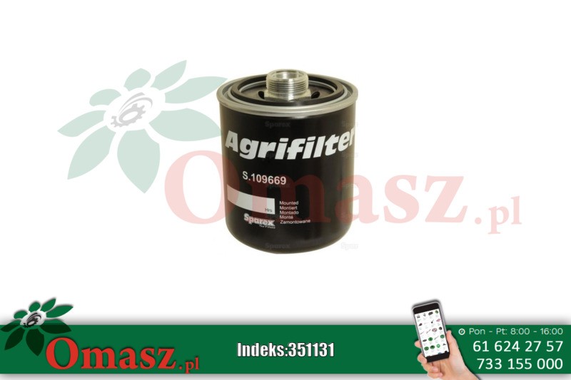 Filtr oleju hydraulicznego 109669