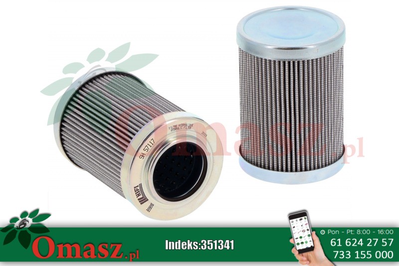 Wkład filtra oleju hydraulicznego Case SH57117