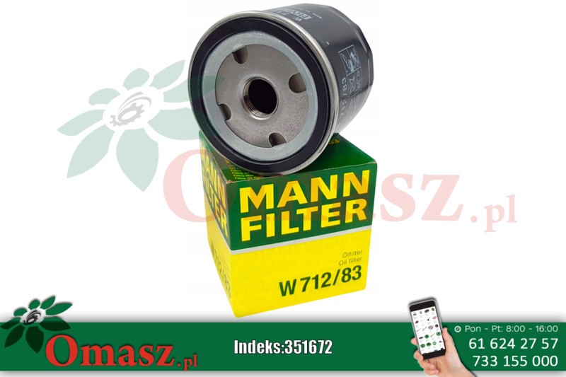 Filtr oleju John Deere 565W712.83