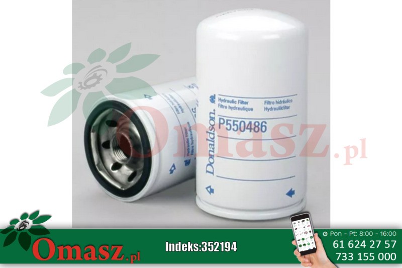 Filtr oleju hydraulicznego Caterpilar P550486