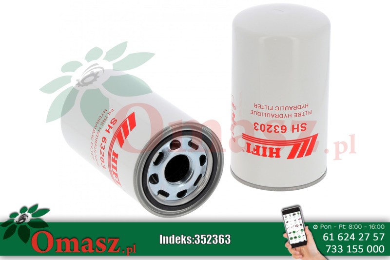 Filtr oleju hydraulicznego Case SH63203