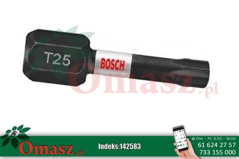 Grot TORX 25 udarowy Bosch B-2607002806