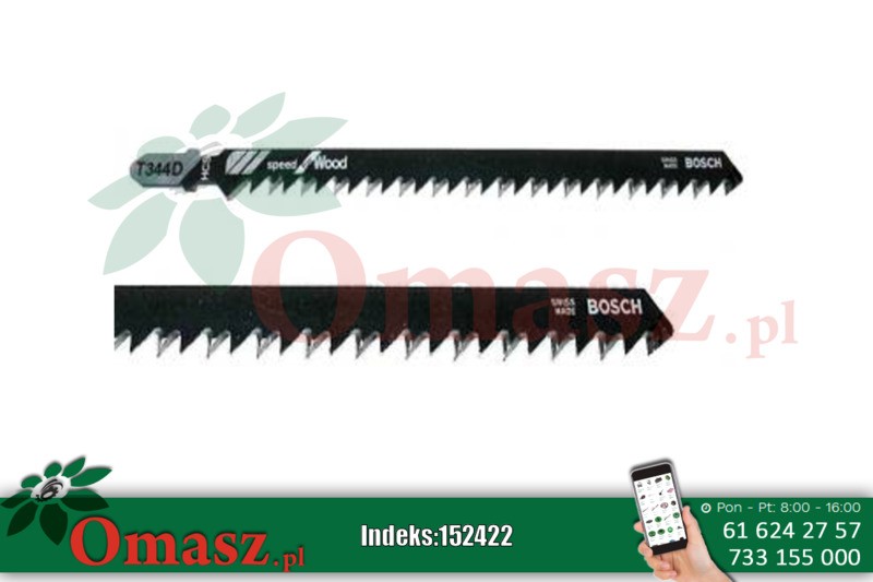 Brzeszczot do drewna T 344 DP BOSCH