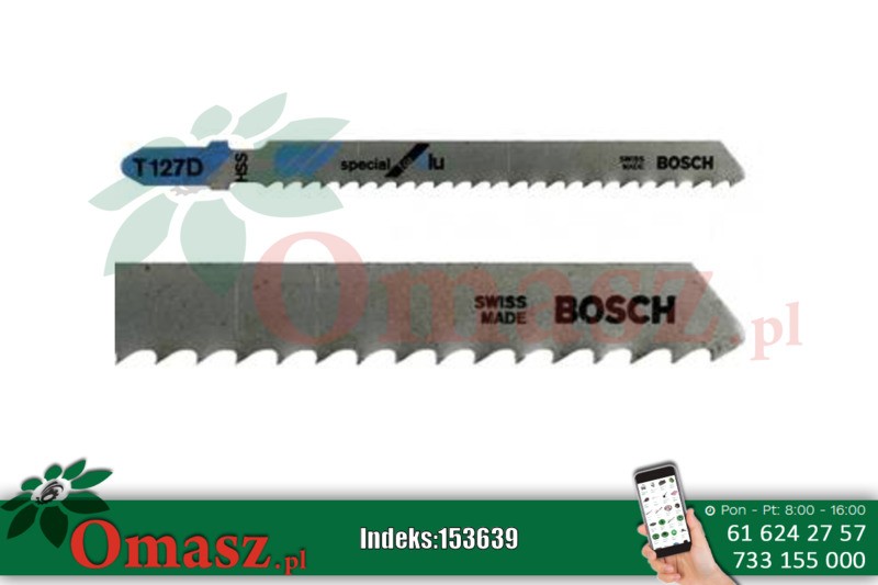 Brzeszczot do aluminium T 127 D BOSCH