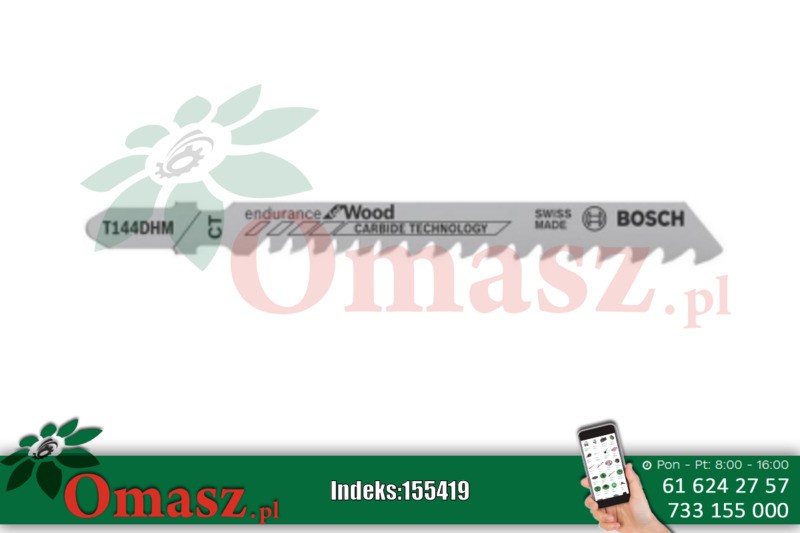 Brzeszczot do drewna T 144 DHM BOSCH