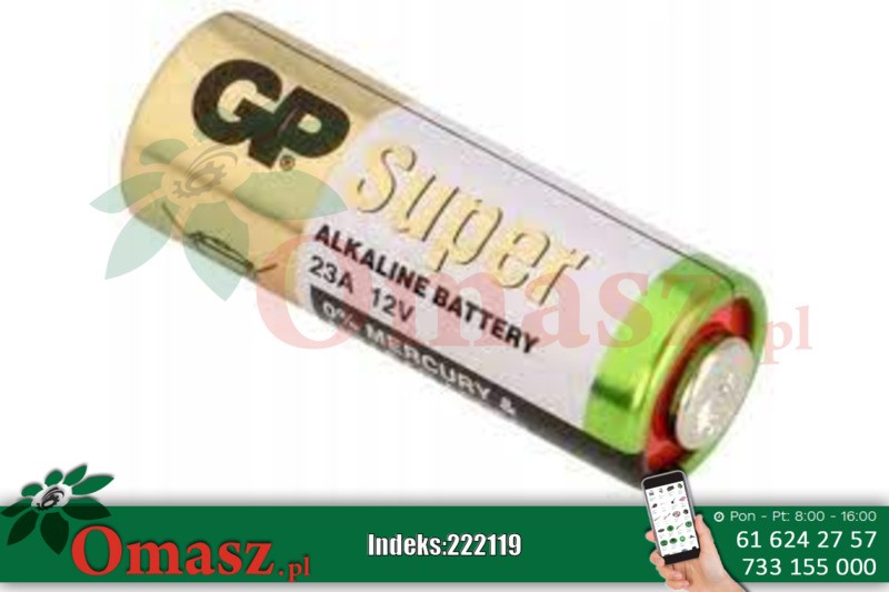 Bateria GP A23 12V 23AF-2C5
