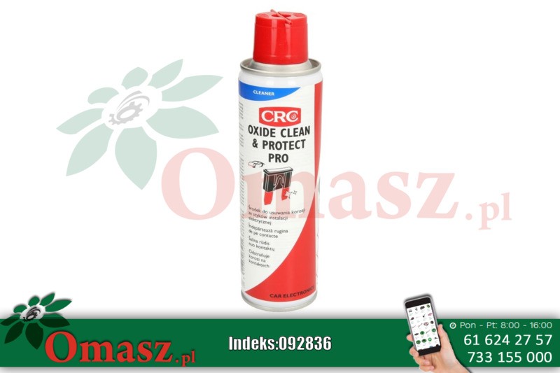 Preparat do elementów elektrycznych/elektronicznych CRC CRC OXIDE CLEAN PRO 250ML