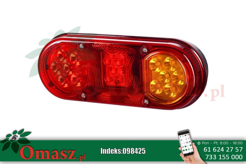 Lampa tylna zespolona HOR76 diodowa 12/24V P