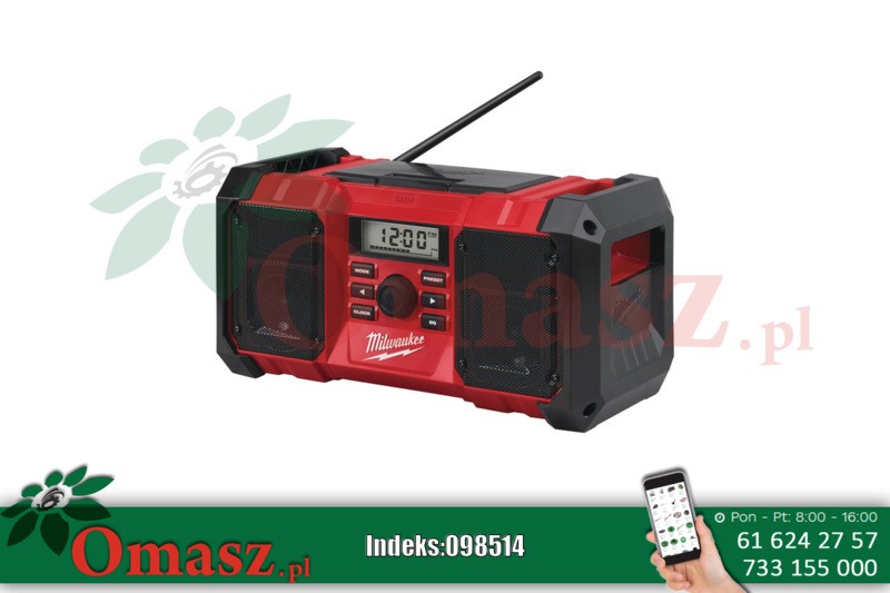 Radio akumulatorowe M18 JSR-0 JOBSITE MILWAUKEE 4933451250