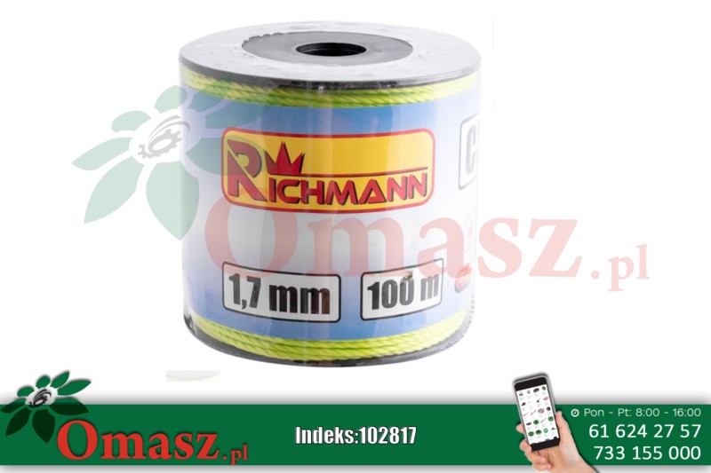 Sznurek murarski 100m x 1,7mm RICHMANN C3612