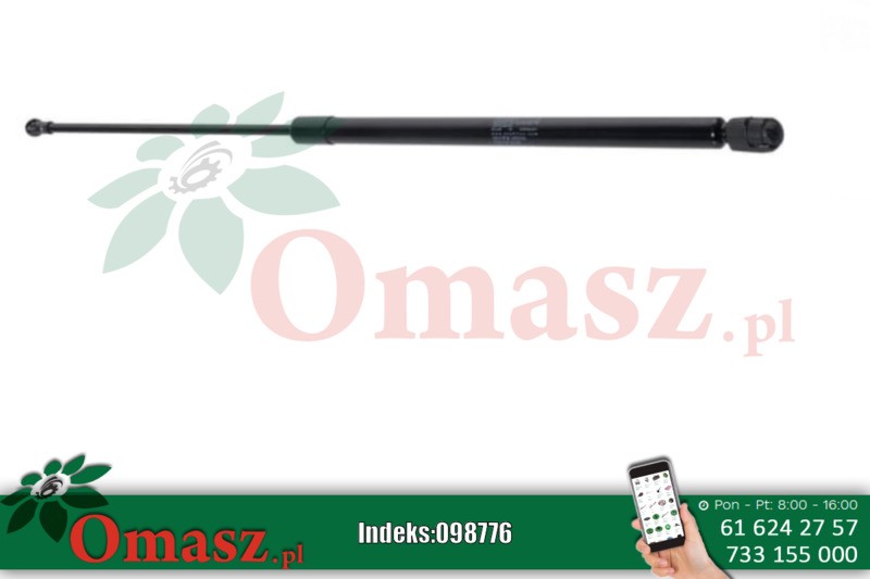 Sprężyna gazowa 590mm 530N typ C Stabilus CA0611PW