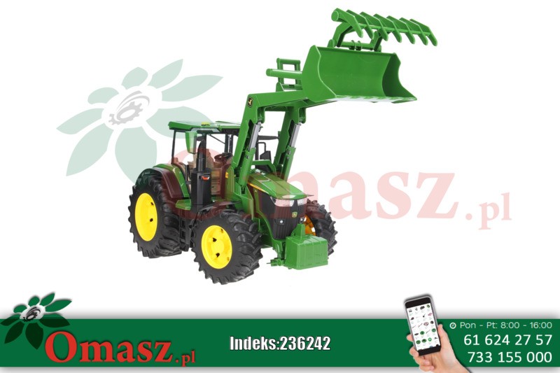 John Deere z ładowaczem