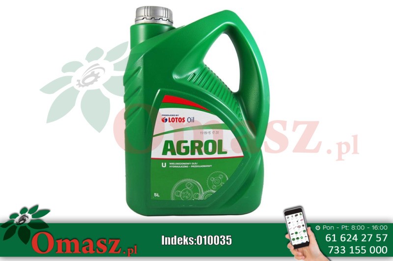Agrol-U hydrauliczno przekładniowy 5l